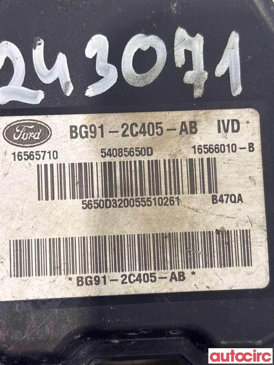 ABS sentral til Ford Mondeo 2011-2014 (Type IV, Fase 2) (FORD|1857637|54085650D|BG91-2C405-AB)