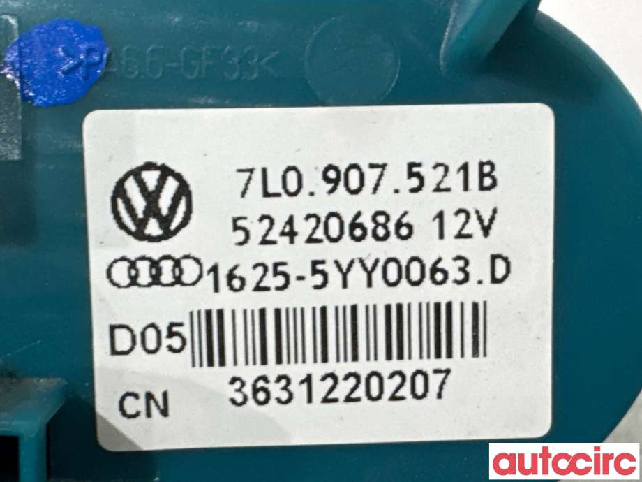 Varmeapparat motstand til VW Amarok 2010-2016 (Type I, Fase 1) (VOLKSWAGEN|7L0907521B|)