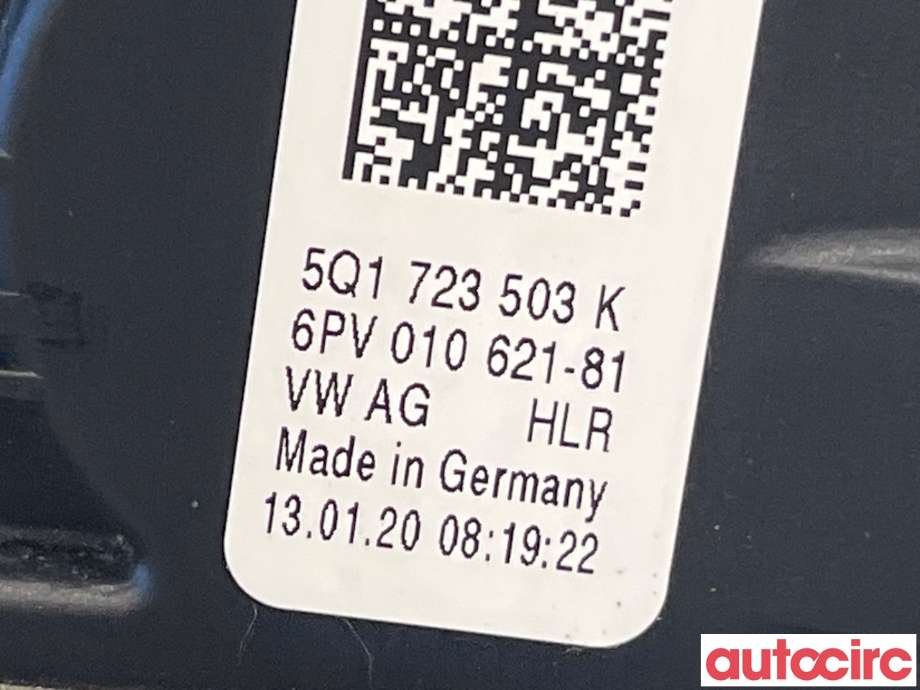 Pedal gass til VW e-Golf 2017-2020 (Fase 2) (VOLKSWAGEN|5Q1723503K)