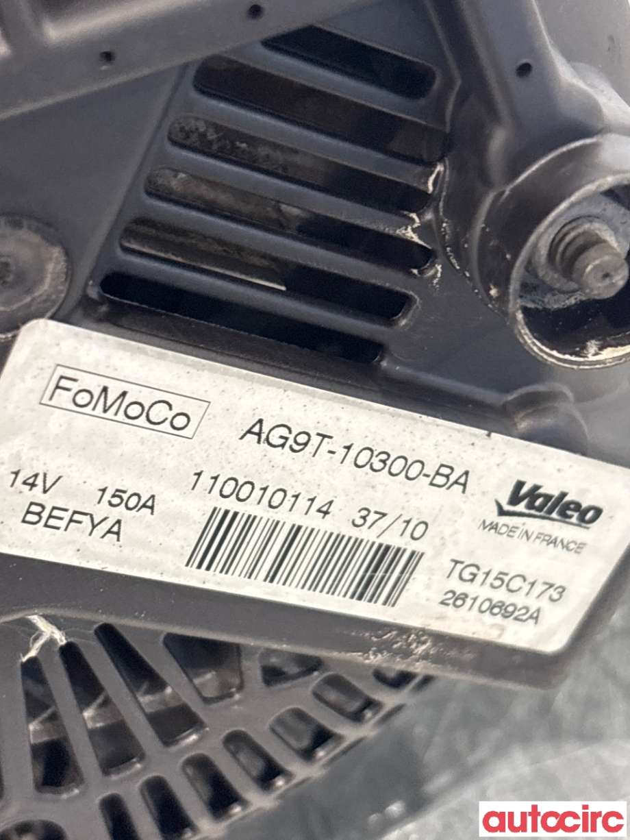 Dynamo til Ford Mondeo 2011-2014 (Type IV, Fase 2)  (FORD|1711969|TG15C173|AG9T-10300-BA)