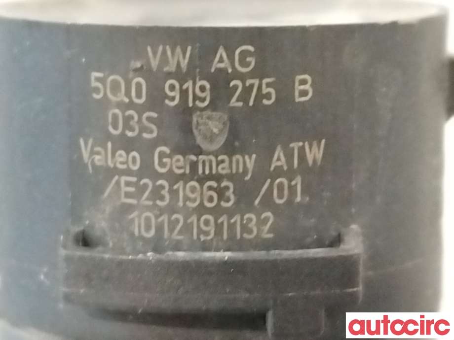 Parkeringssensor bak til VW e-Golf 2017-2020 (Fase 2)  (VOLKSWAGEN|5Q0919275B)