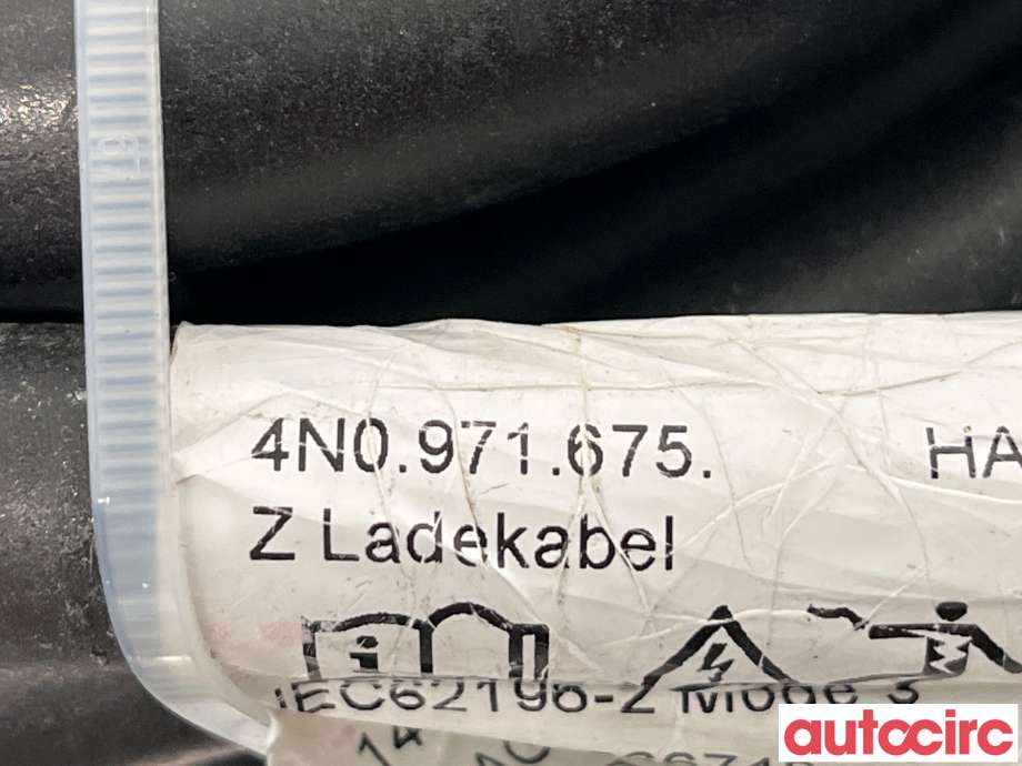 Batterilader kabel til Audi e-tron 2018-->>  (AUDI|4N0971675E||4N0971675)
