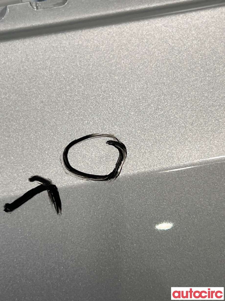 Dør høyre bak til VW Polo 2009-2014 (Type V, Fase 1) (VOLKSWAGEN|6R4833056J)