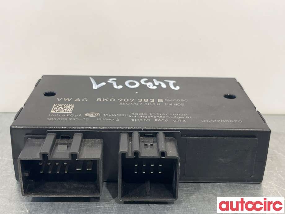 Styreenhet hengerfeste til Audi A5 2007-2016 (Type I)  (AUDI|8K0907383E|8K0907383B)