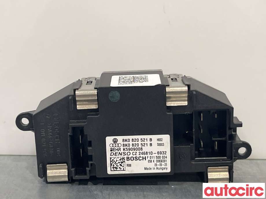 Varmeapparat motstand til Audi A5 2007-2016 (Type I)  (AUDI|8K0820521B)