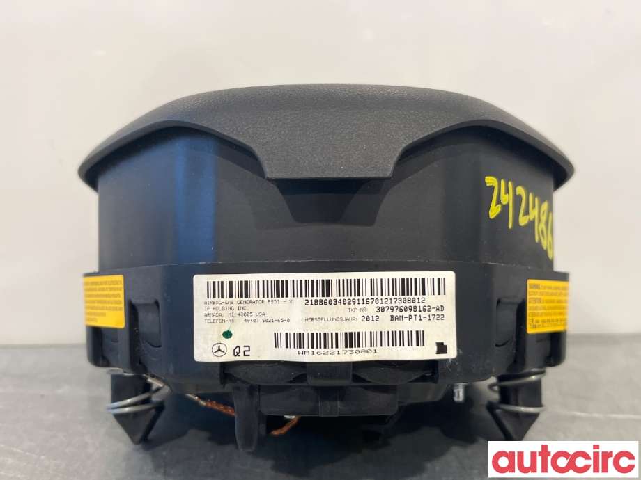 Airbag rattpute til Mercedes C-Klasse 2011-2014 (Fase 2) (W204) (W204) (MERCEDES|A0008605203|21886034029116)