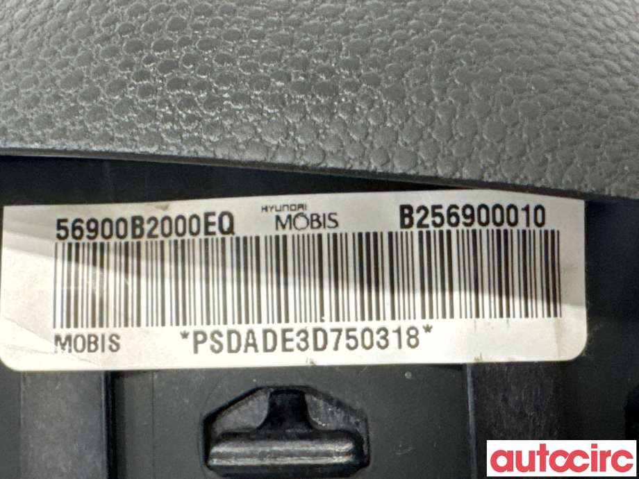 Airbag rattpute til Kia Soul 2014-2019 (Type II)  (KIA|56900B2000EQ|)