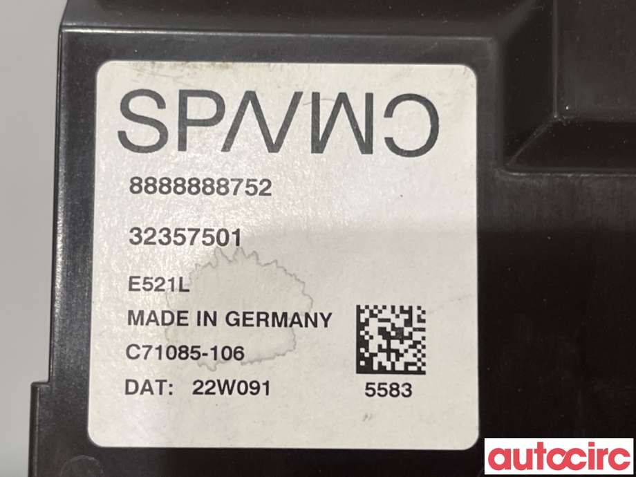 Styreenhet elektrisk bakluke til Volvo XC40 2018-2024 (VOLVO|32256514|8888888752|32357501)