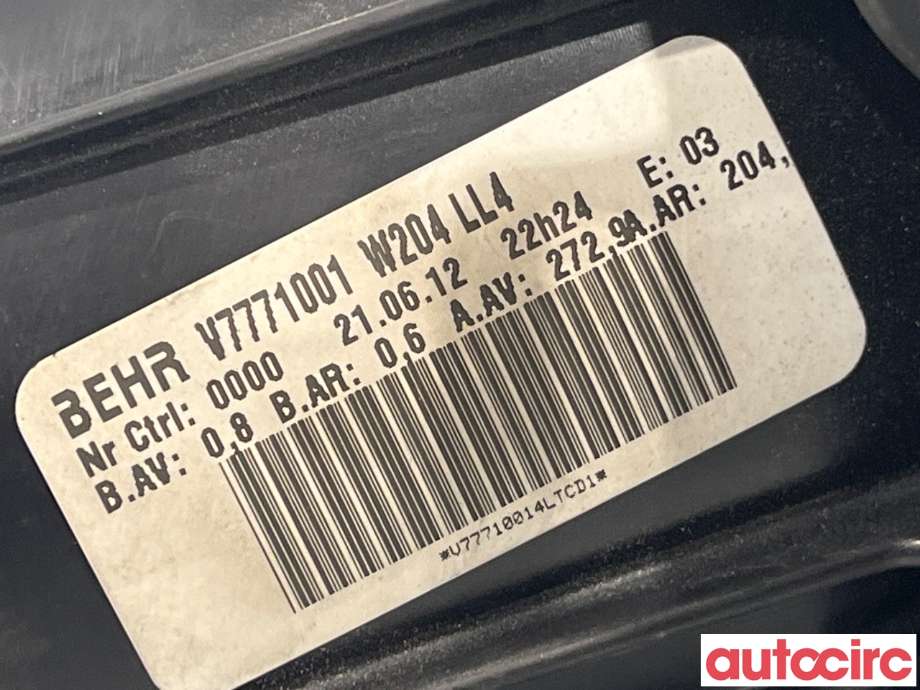 Varmeapparat motor til Mercedes C-Klasse 2011-2014 (Fase 2) (W204) (W204) (MERCEDES|A2128200708|)