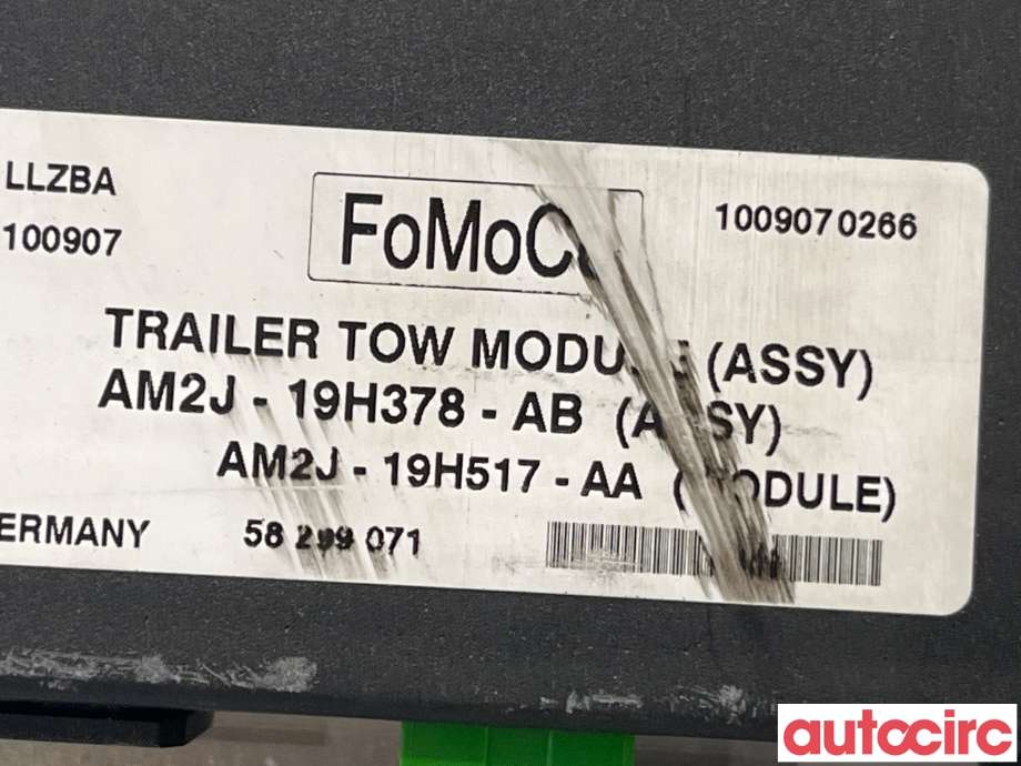 Styreenhet hengerfeste til Ford Mondeo 2011-2014 (Type IV, Fase 2) (FORD|1755427|AM2J-19H517-AA)