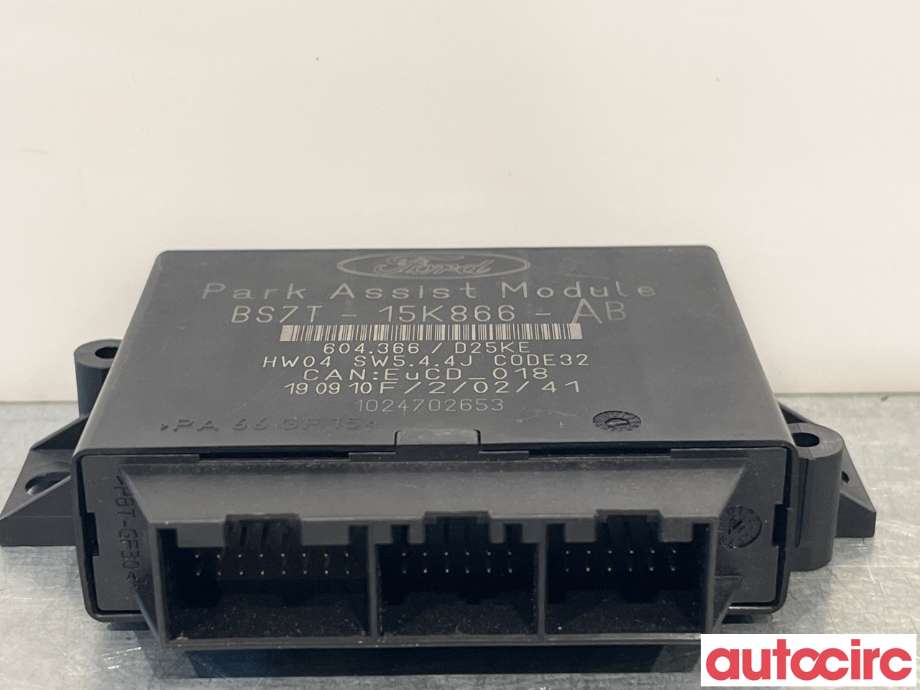 Styreenhet parkering til Ford Mondeo 2011-2014 (Type IV, Fase 2)  (FORD|BS7T-15K866-AD|1750288|BS7T-15K866-AB)