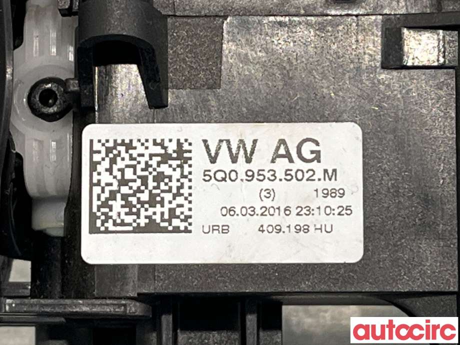 Bryter combi til VW e-Golf 2014-2017 (Fase 1)  (VOLKSWAGEN|5Q0953502M|)