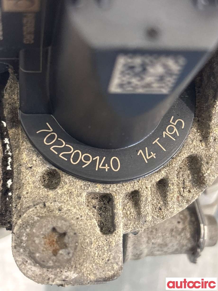 EGR-ventil til Citroën C4, Picasso 2013-2018 (Type II)  (CITROEN|9802194080|702209140|)