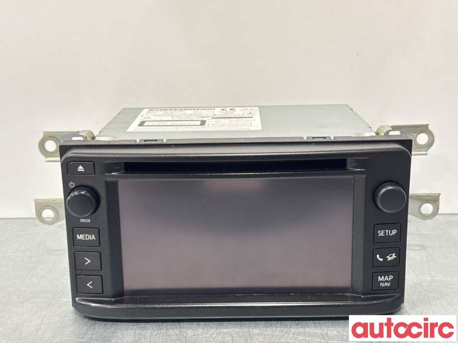 Bilstereo til Toyota Auris 2010-2012 (Type I, Fase 2)  (TOYOTA|8614002100||86140-02100)