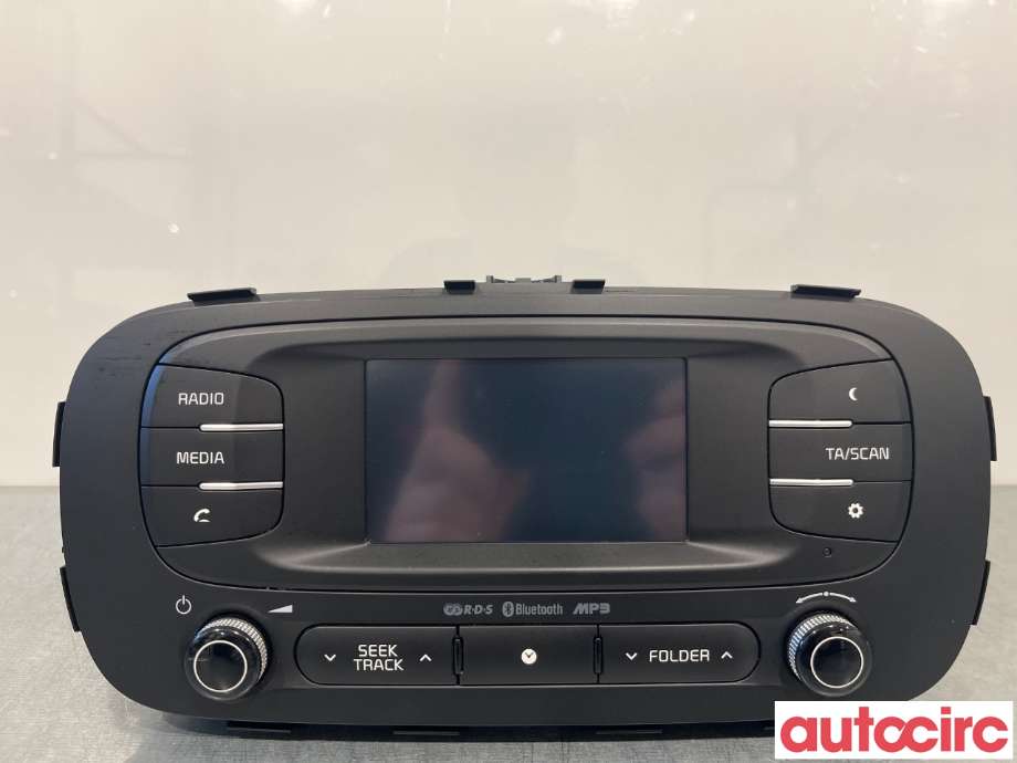 Bilstereo til Kia Soul, 2014-2019 (Type II)  (KIA|96180B2090)