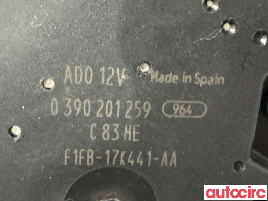 Viskermotor bakrute til Ford Focus 2014-2018 (Type III, Fase 2)  (FORD|1851421|0390201259|F1FB-17K441-AA)