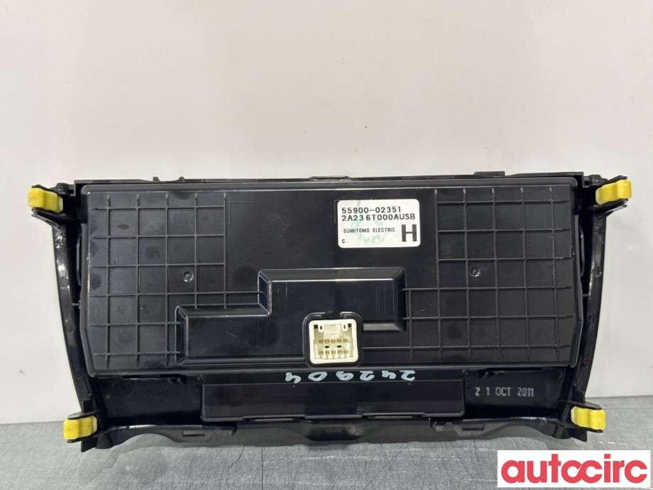 Varmeapparat betjening til Toyota Auris 2010-2012 (Type I, Fase 2)  (TOYOTA|5590002351||55900-02351)