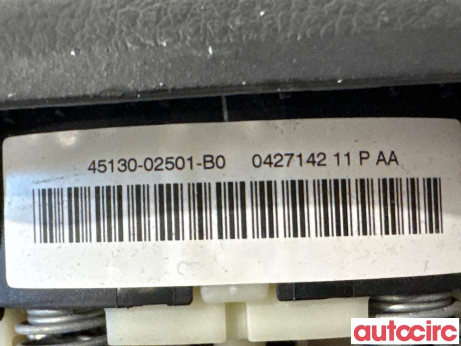 Airbag rattpute til Toyota Auris 2010-2012 (Type I, Fase 2)  (TOYOTA|4513002501B0||4513002730)
