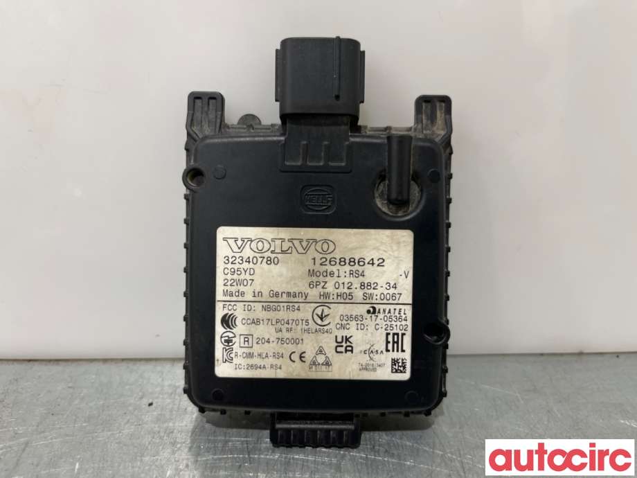 Sensor radar til Volvo XC40 2018-2024  (VOLVO|32340780|6PZ012882-34)