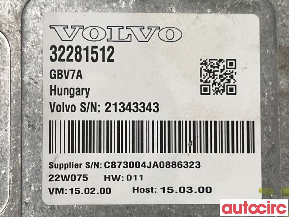 Styreenhet parkering til Volvo XC40 2018-2024  (VOLVO|32281512|)