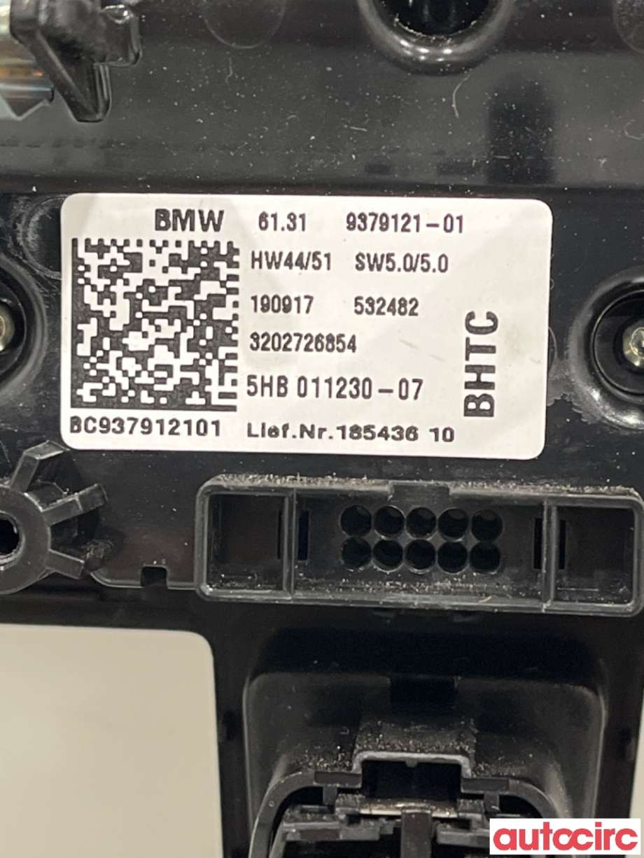 Varmeapparat betjening til BMW i3 2013-2022  (BMW|61315A0A3F7|)