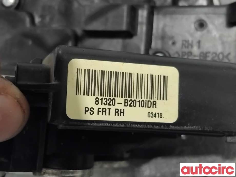 Låsekasse høyre foran til Kia Soul 2014-2019 (Type II)  (KIA|81320B2010||81320-B2010)