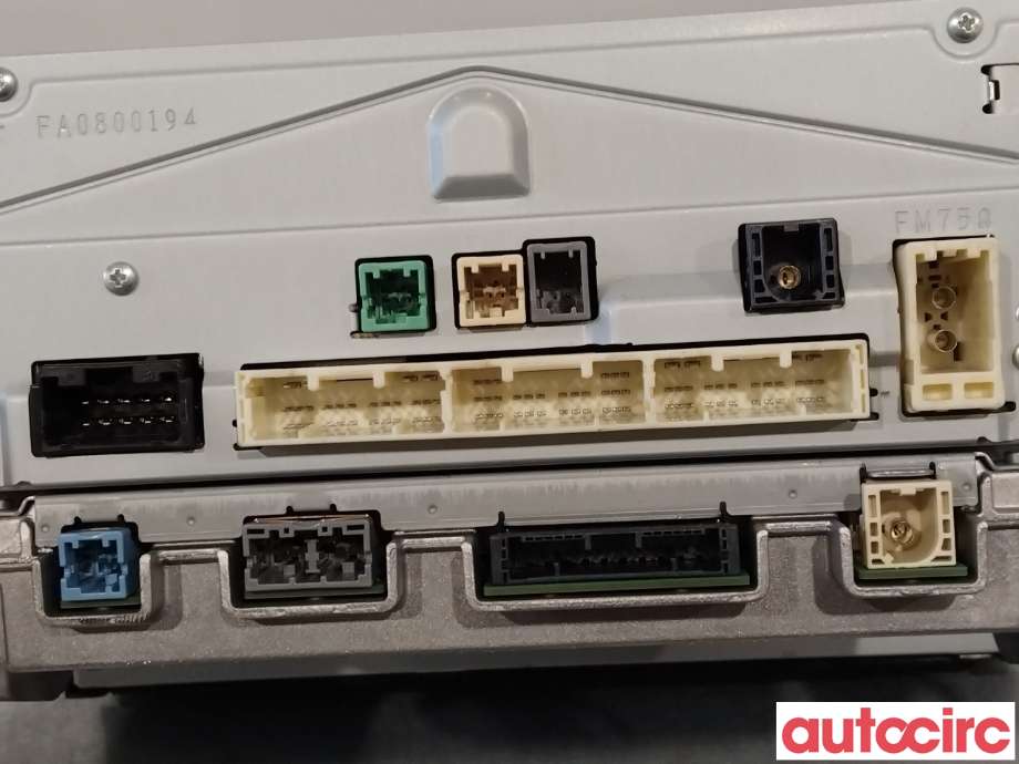 Multimedia display (MCU - Media Controller Unit) til Toyota Prius 2016-2023 (Type IV) (combi) (combi) (TOYOTA|8614047741)