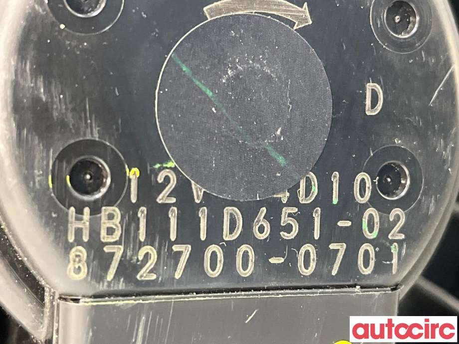 Varmeapparat motor til Mazda CX-5 2012-2017 (Type I)  (MAZDA|KD45-61-B10|872700-0701)
