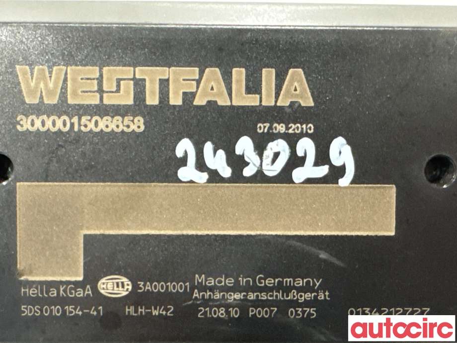 Styreenhet hengerfeste til VW Golf VI 2008-2012 (VOLKSWAGEN|NO NUMBER|5DS010154-41|300001506658)