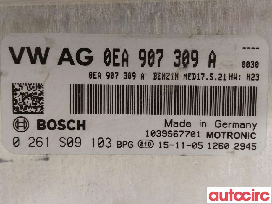 Styreenhet diverse til VW e-Golf 2014-2017 (Fase 1) (VOLKSWAGEN|0EA906016A|0EA907309A)
