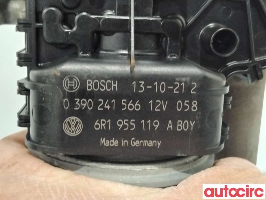 Viskermotor frontrute til VW Polo 2014-2017 (Type V, Fase 2)  (VOLKSWAGEN|6R1955023C|0390241566)