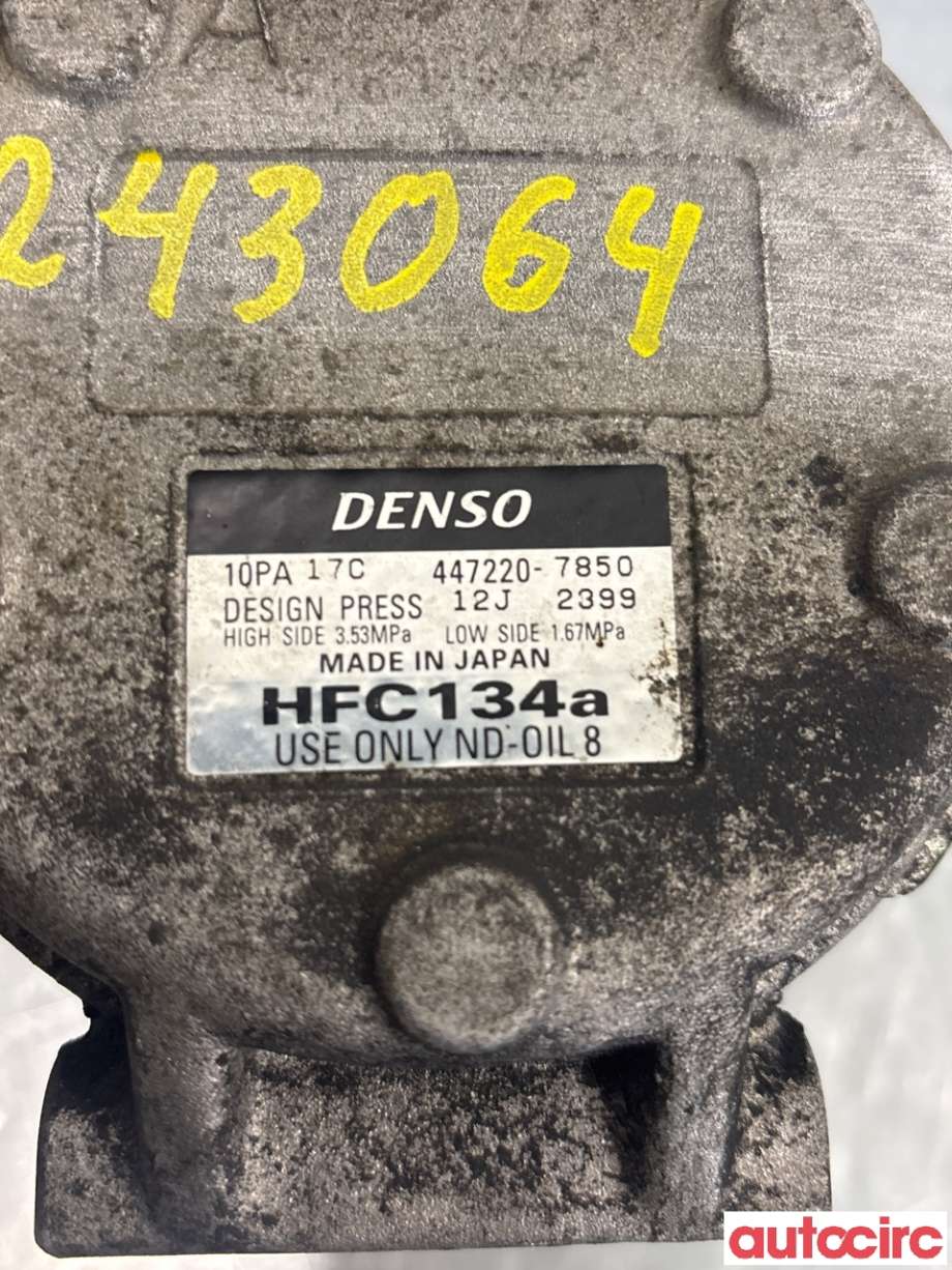 Aircondition kompressor til Iveco Daily 2006-2011 (Type IV)  (IVECO|NO NR|HFC134A|447220-7850)