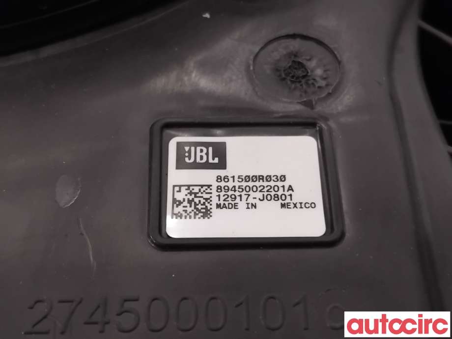 Bilstereo høyttaler til Toyota RAV4 2016-2019 (Type IV, Fase 2)  (TOYOTA|861500R030|)