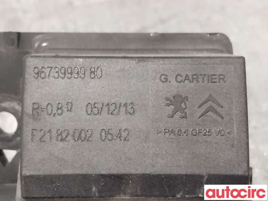 Rele kjølevifte til Citroën Berlingo 2015-2019 (Type II, Fase 2)  (CITROEN|9673999980||9847019780)