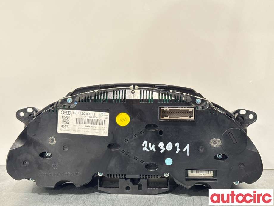 Instrumentpanel til Audi A5 2007-2016 (Type I)  (AUDI|8T0920900RX|503002360502|8T0920900R)