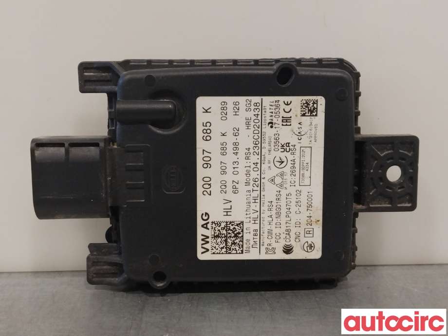 Sensor radar til VW ID.4 2020-->>  (VOLKSWAGEN|2Q0907685K)