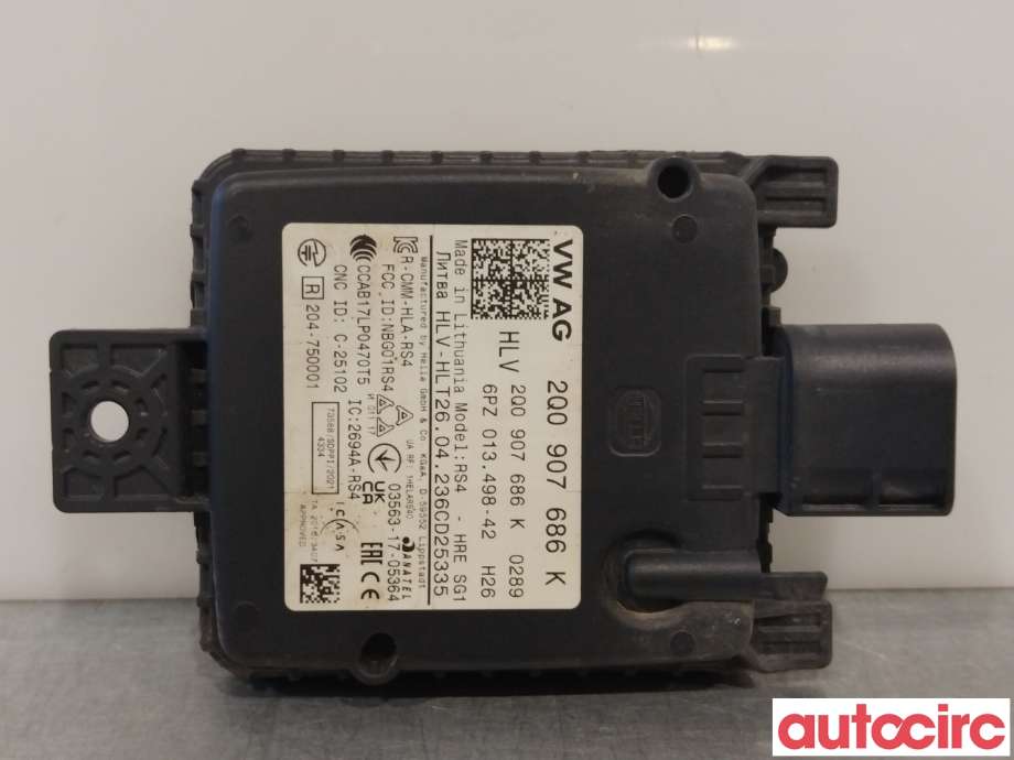Sensor radar til VW ID.4 2020-->>  (VOLKSWAGEN|2Q0907686K)