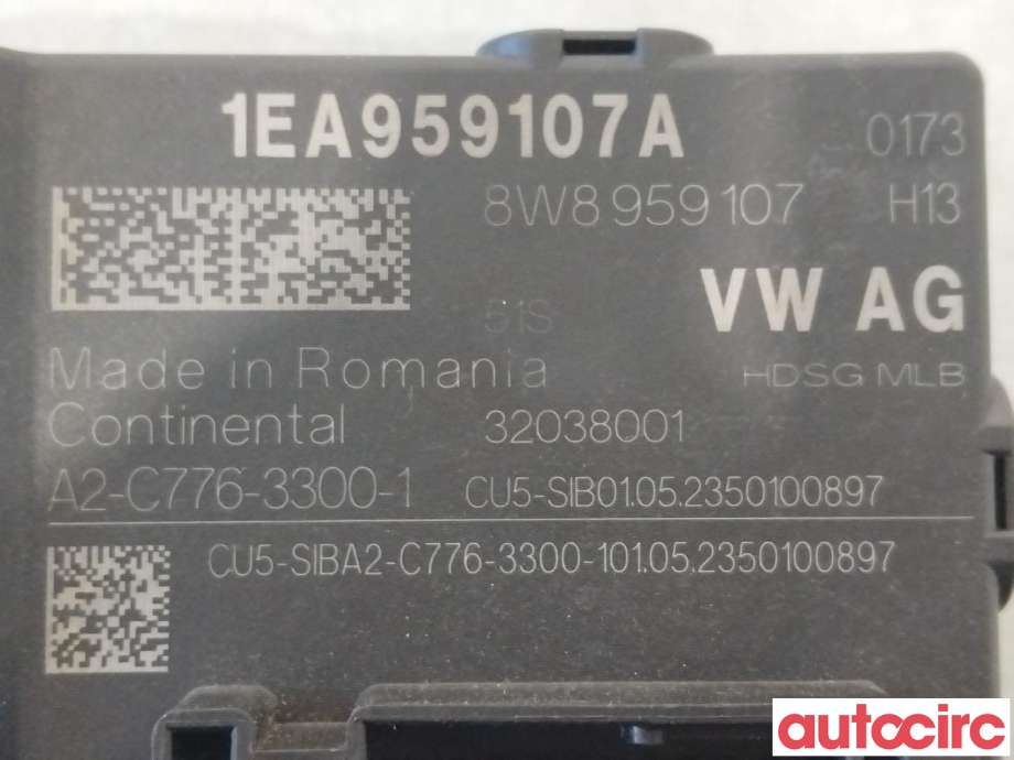 Styreenhet elektrisk bakluke til VW ID.4 2020-->>  (VOLKSWAGEN|1EA959107A)