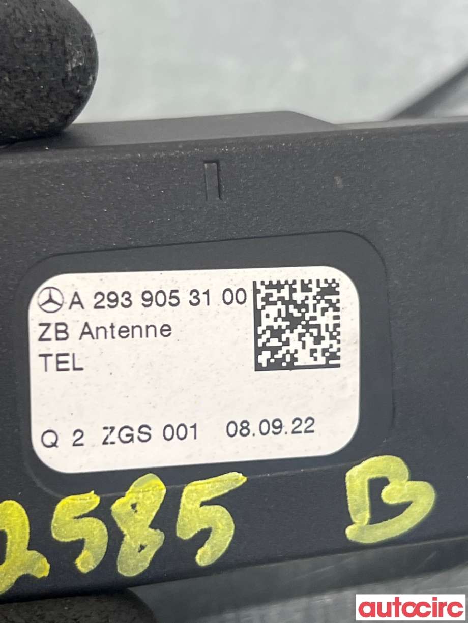 Dashbord telefon til Mercedes EQC 2019-->>  (MERCEDES|A2939053100|)