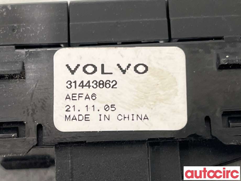 Bryterpanel førersete til Volvo XC40 2018-2024  (VOLVO|31443862|)