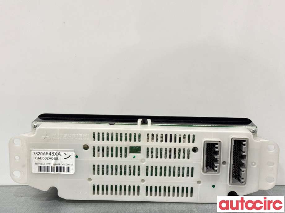Varmeapparat betjening til Mitsubishi Outlander 2015-->> (Type III, Fase 2)  (MITSUBISHI|7820A948XA|CAB502A040L)