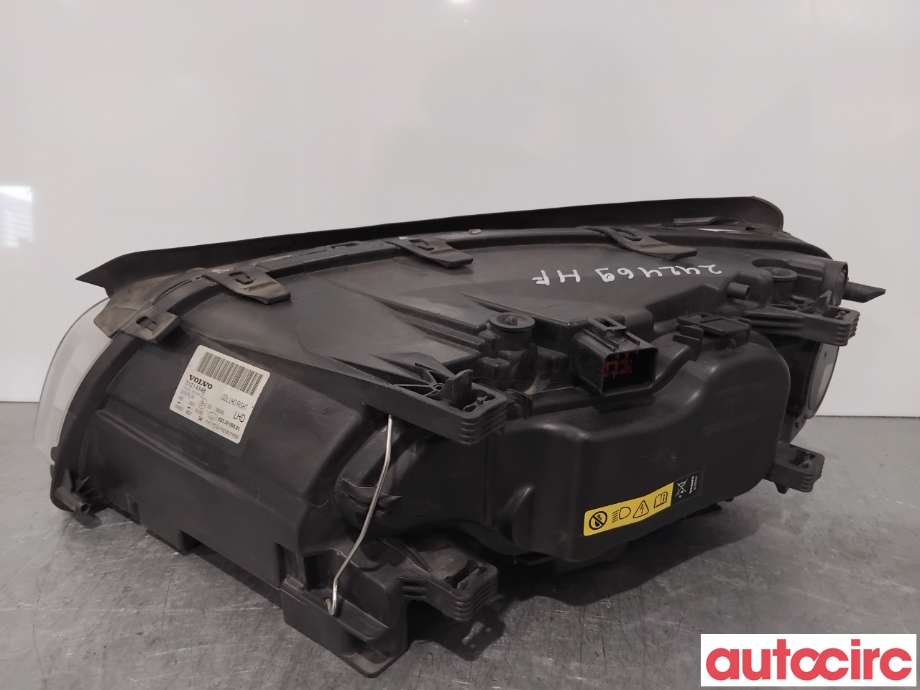 Frontlykt høyre xenon til Volvo V70 2007-2013 (Type III, Fase 1)  (VOLVO|31214416|6333200001|31214348)