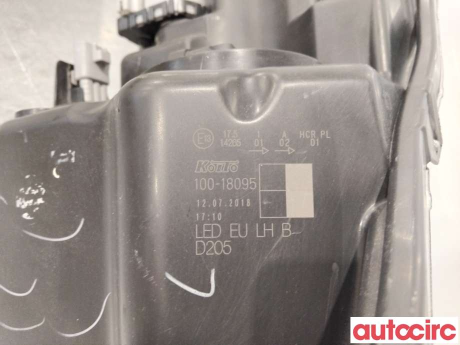 Frontlykt venstre halogen til Suzuki Vitara 2015-->> (Type IV) (SUZUKI|35120-54P50|100-18095|)