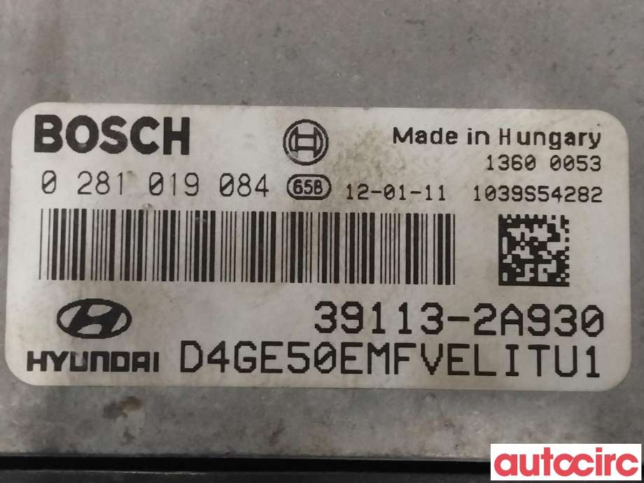 Styreenhet motor til Hyundai i30 2012-2017 (Type II)  (HYUNDAI|391132A930)