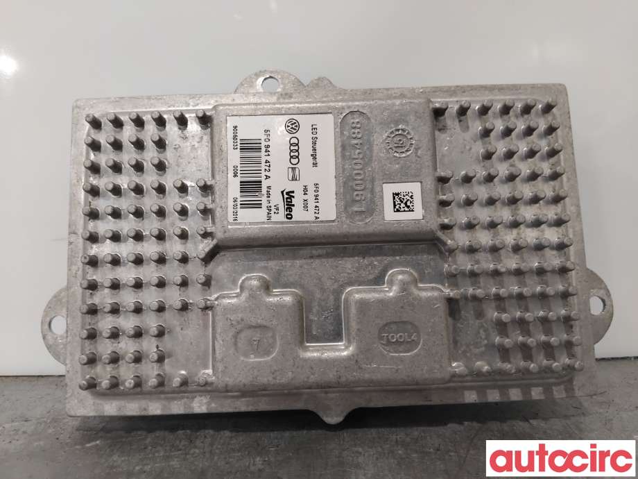 Styreenhet xenon/ballast til VW e-Golf 2014-2017 (Fase 1) (VOLKSWAGEN|5F0941472A|90050333)