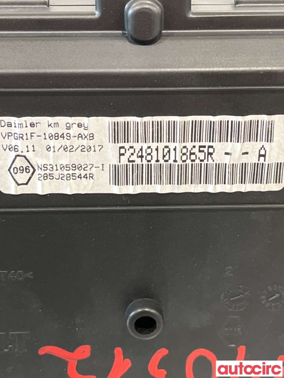 Instrumentpanel til Mercedes Citan 2012-2021 (W415) (W415) (MERCEDES|A4159008003|248101865R|A4159002105)