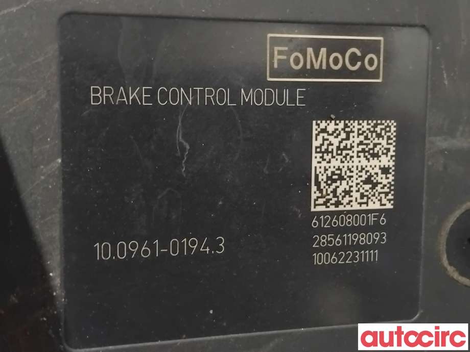 ABS sentral til Ford C-Max 2010-2015 (Type II, Fase 1)  (FORD|1847182|100961-01943|BV61-2C405-AJ)