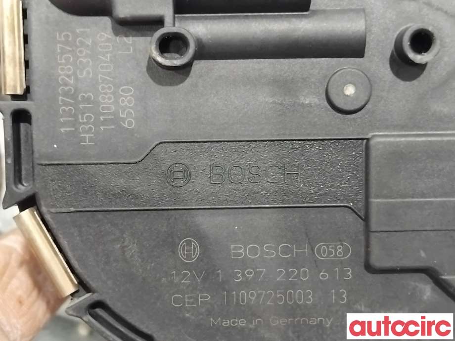 Viskermotor frontrute til Peugeot 508 2011-2014 (Type I, Fase 1)  (PEUGEOT|9677472680|1397220613|9816172680)