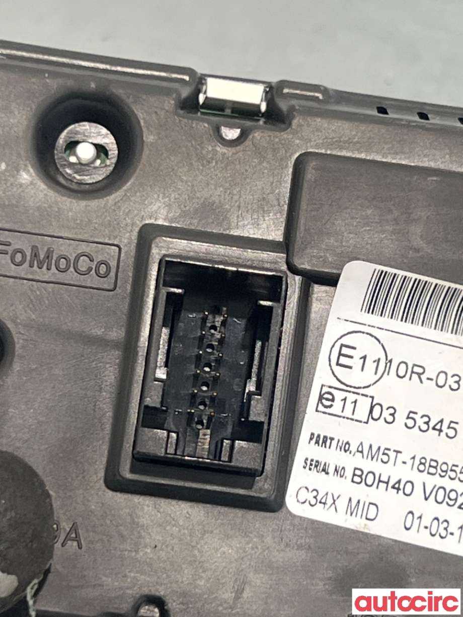 Multimedia display (MCU - Media Controller Unit) til Ford C-Max 2010-2015 (Type II, Fase 1) (FORD|1940785|AM5T-18B955-BF)