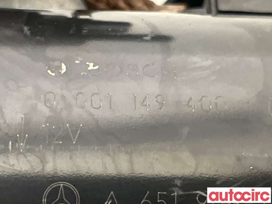 Starter diesel til Mercedes E-Klasse 2009-2013 (Fase 1) (W212) (W212) (MERCEDES|A6519062800|0001149400|A6519062300)